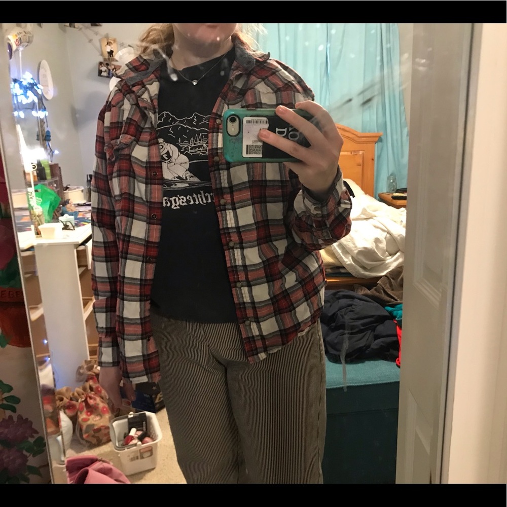 Bea Red women’s flannel